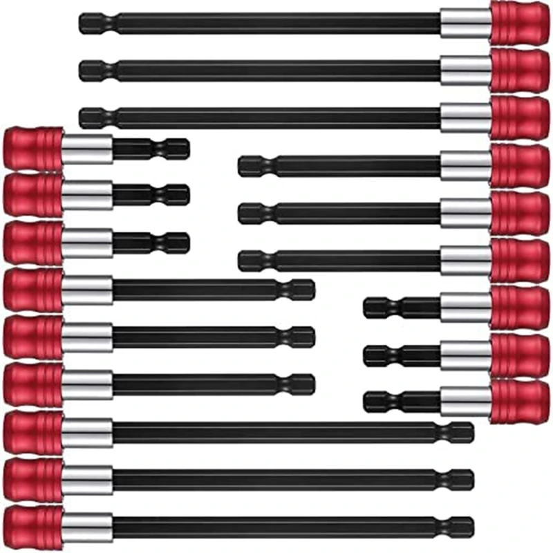 

Удлинитель для сверл, магнитный держатель для сверл, отверток, 1/4 дюйма, шестигранный быстроразъемный держатель для сверл, аксессуары для сверл