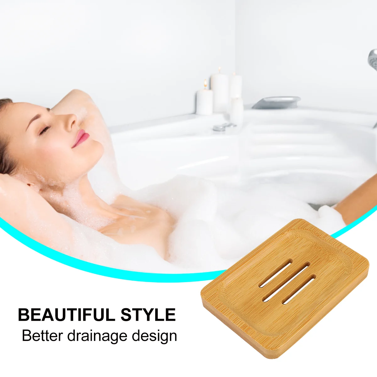 1 шт. держатель для мыла простой сливной мыльница дома кухни ванной комнаты