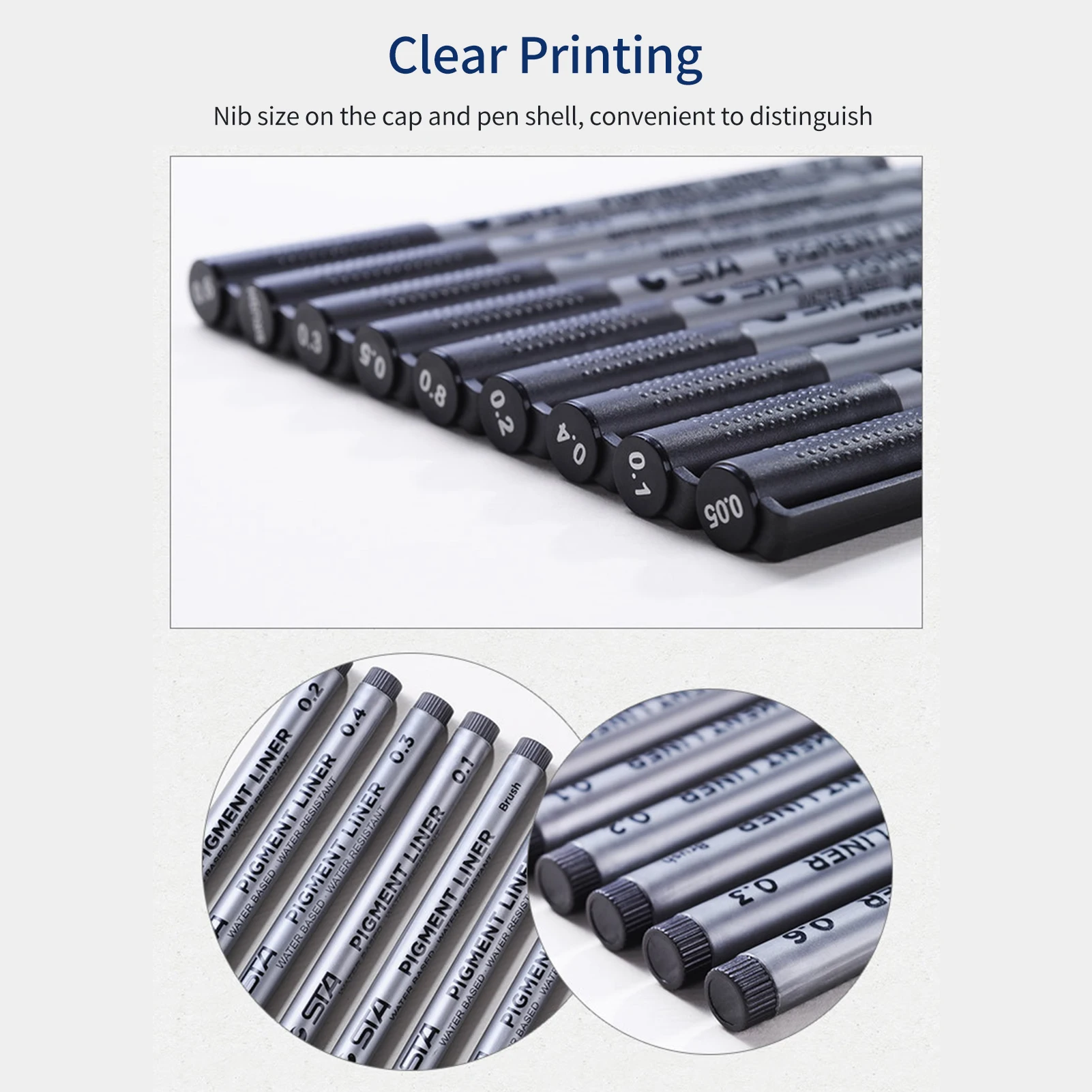 9 микро-ручка точный тонкий фломастер водостойкие чернильные ручки тонкая