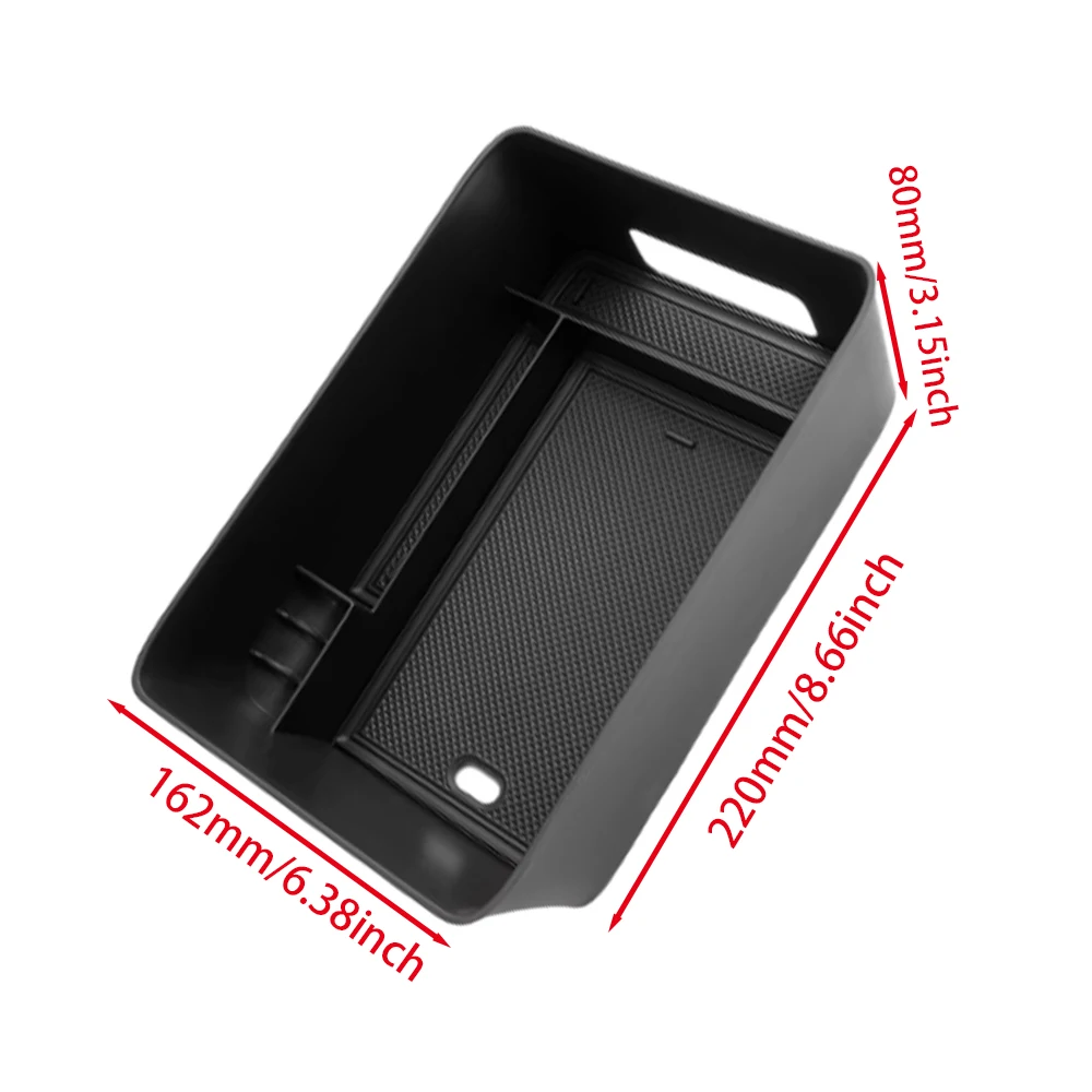 Для Hyundai Santa Fe 2024 органайзер для центральной консоли автомобиля лоток подлокотник