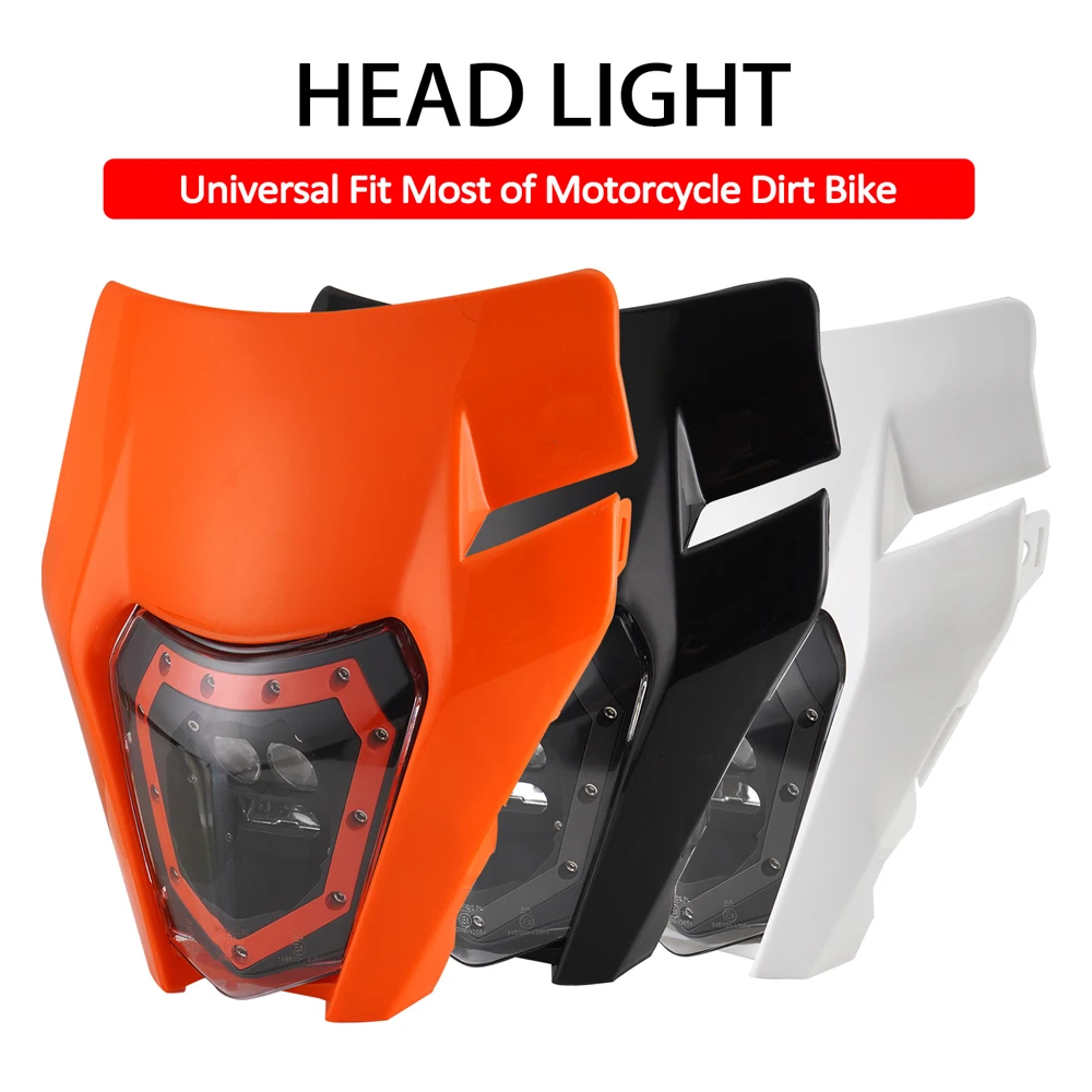 

Светодиодные фары для мотоцикла KTM, YAMAHA, HONDA, KAWASAKI, EXC, EXCF, SX, SXF, XC, XCF, XCW