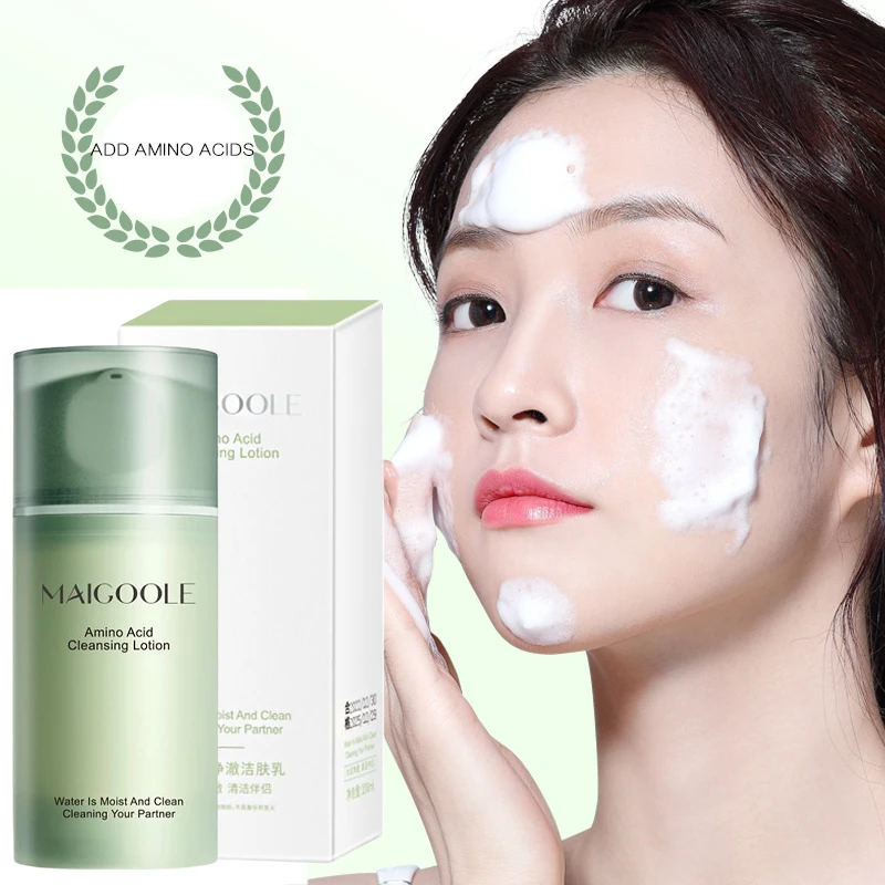 

Amino Acid Facial Cleanser Remove Blackhead Cleaner Shrink Pore Oil Control Cleansing Wash Mask Face Skin Care Mild Moisturizing