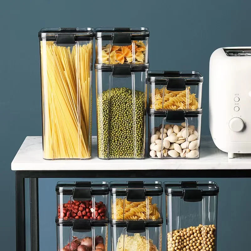 Горячая Распродажа пластиковый воздухонепроницаемый контейнер кухонные