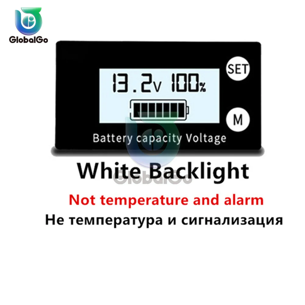 Цифровой амперметр вольтметр ЖК-дисплей индикатор емкости батареи 8-100 в |