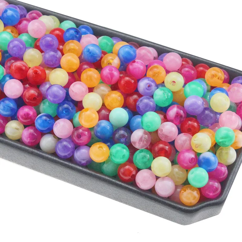 50-300 шт. Матовые акриловые шарики для украшений 6/8/10 мм