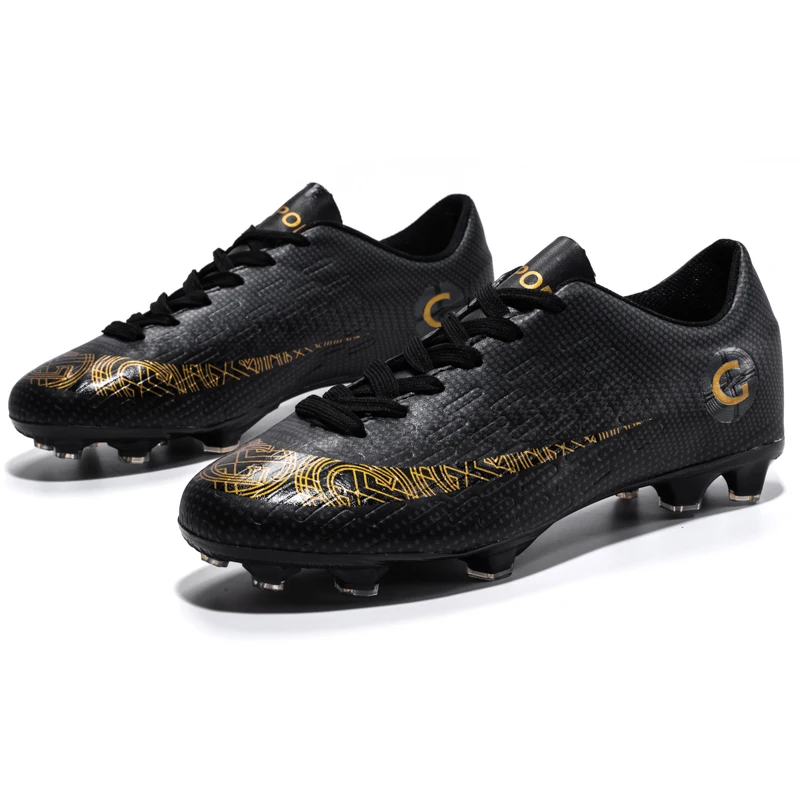 Cheap Children's Plus Size 47 Football Boots Outdoor Soccer Cleats Shoes Comfort Non-slip Training Sneakers Turf Futsal Trainers