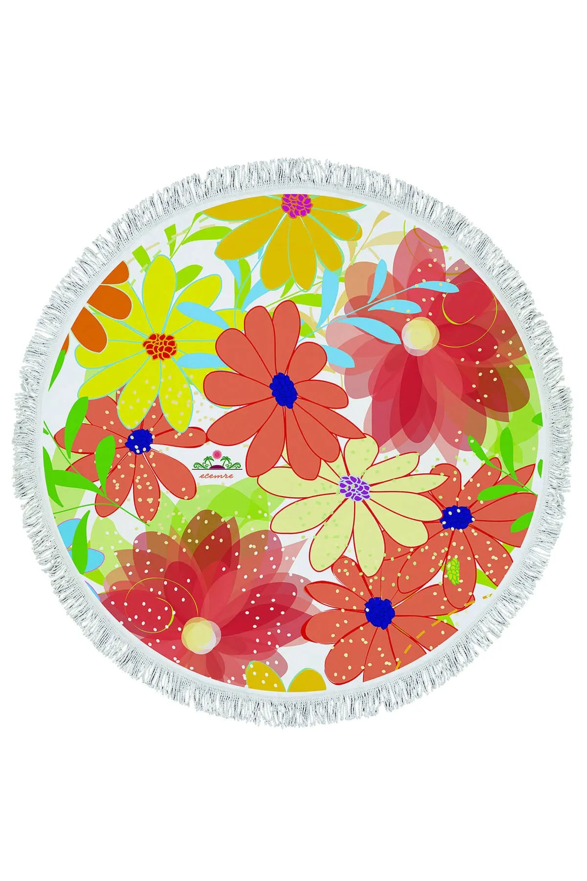 

Круглое пляжное полотенце для купания, пляжное полотенце с рисунком