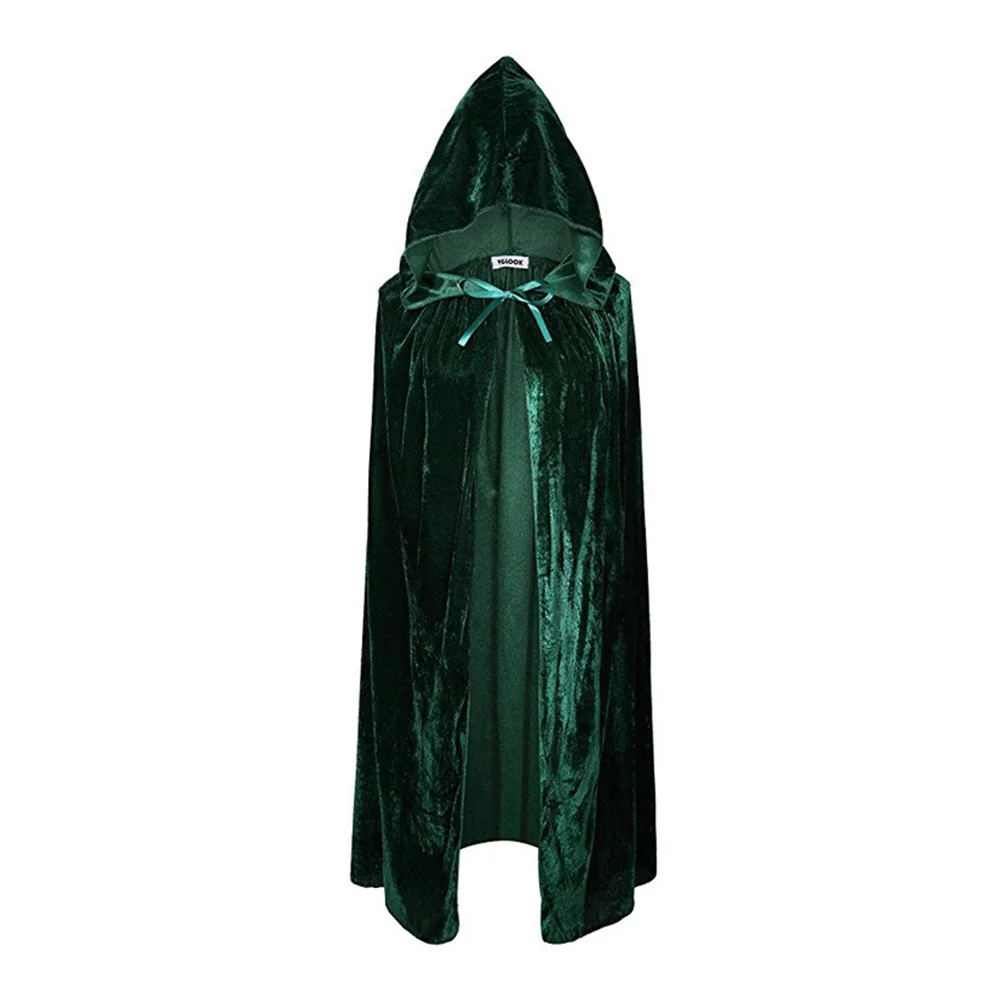 

1Pc Witch Cloak Men Children Adults Costume Accessory for Performance