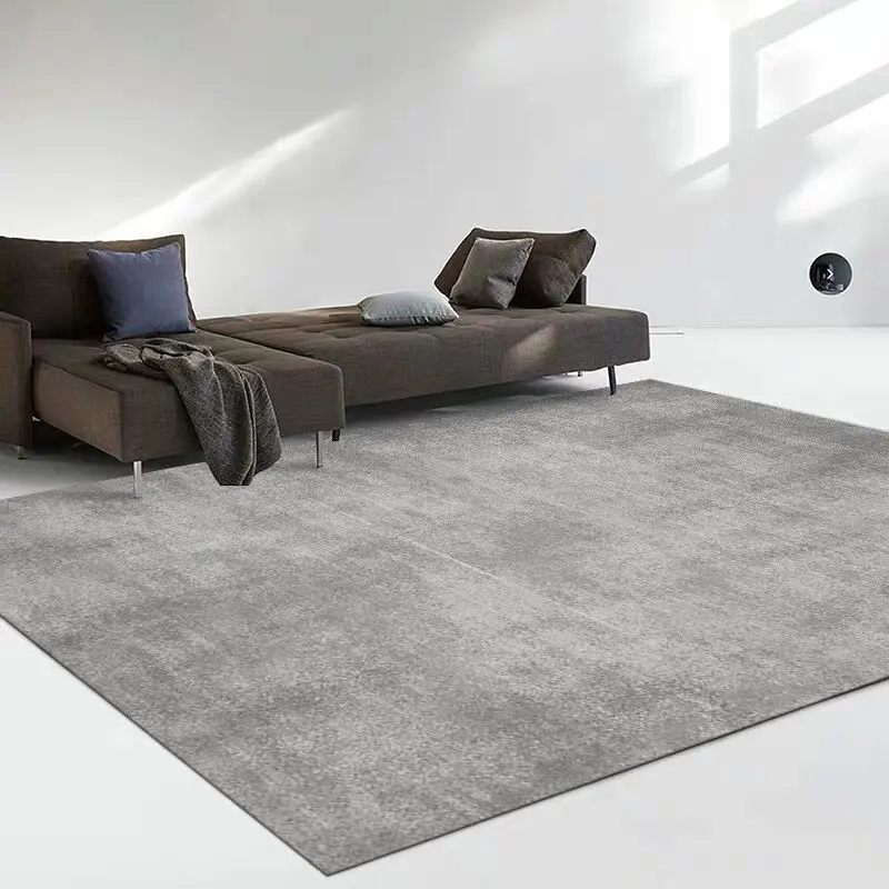 Abstract solid color carpets for living room Non slip washable bedroom bedside carpet Decoration home hallway floor mats