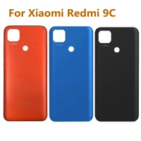 for xiaomi redmi 9c b battery cover 9c rear housing door case for redmi 9c pro back battery cover side key