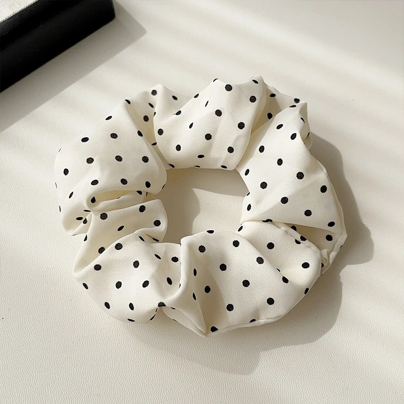 Элегантные широкие резинки для волос с кружевным краем и принтом женщин девочек