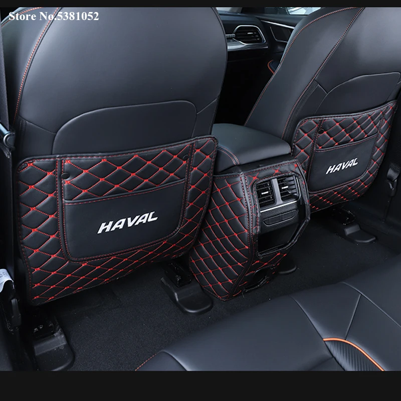 

Аксессуары для заднего сиденья автомобиля для Haval F7 F7x 2022 2021 подушка для защиты от ударов заднего сиденья пассажирский коврик для удара загр...