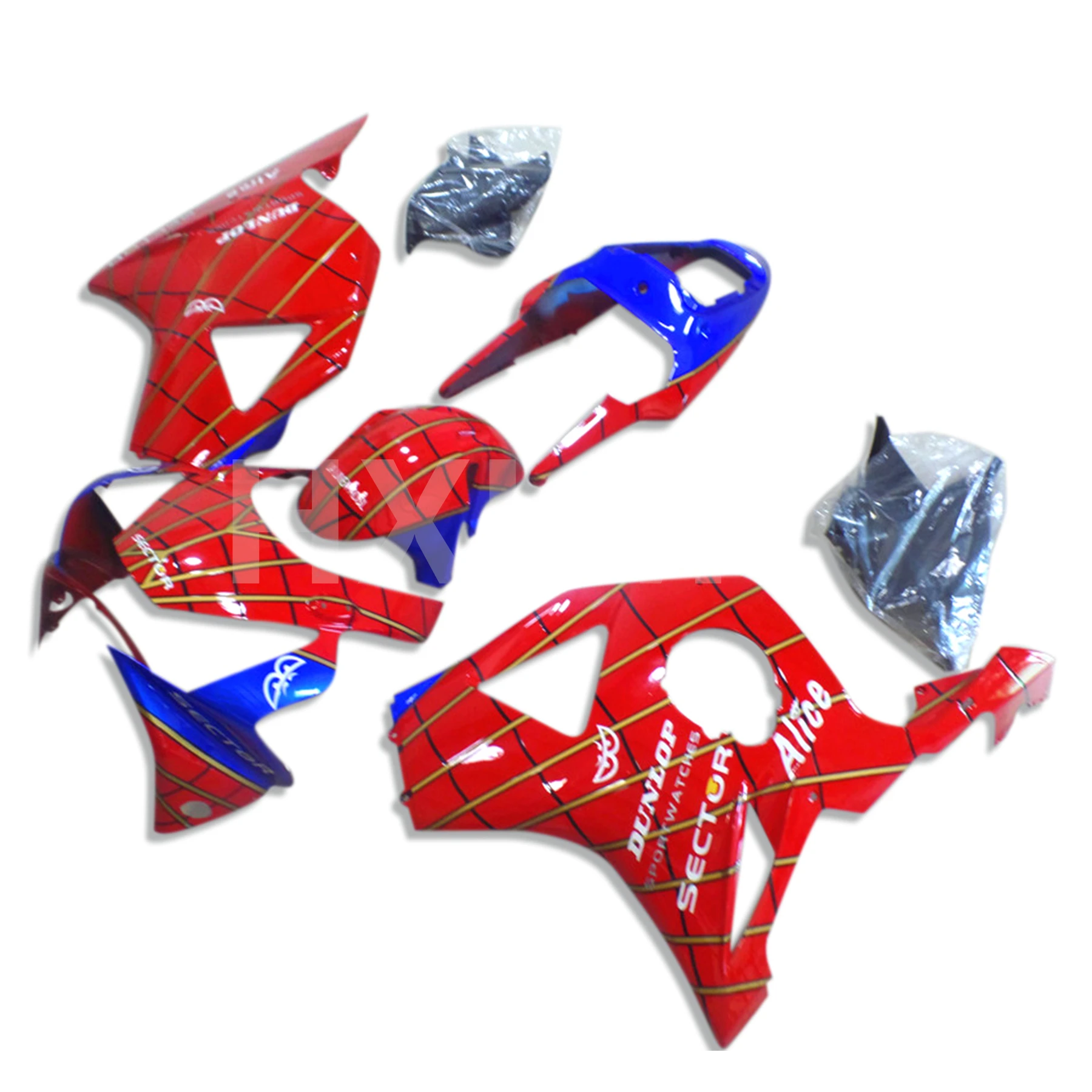 Комплекты обтекателей мотоцикла Repsol для всего тела 2002 2003 HONDA CBR900RR 954 Оранжевый