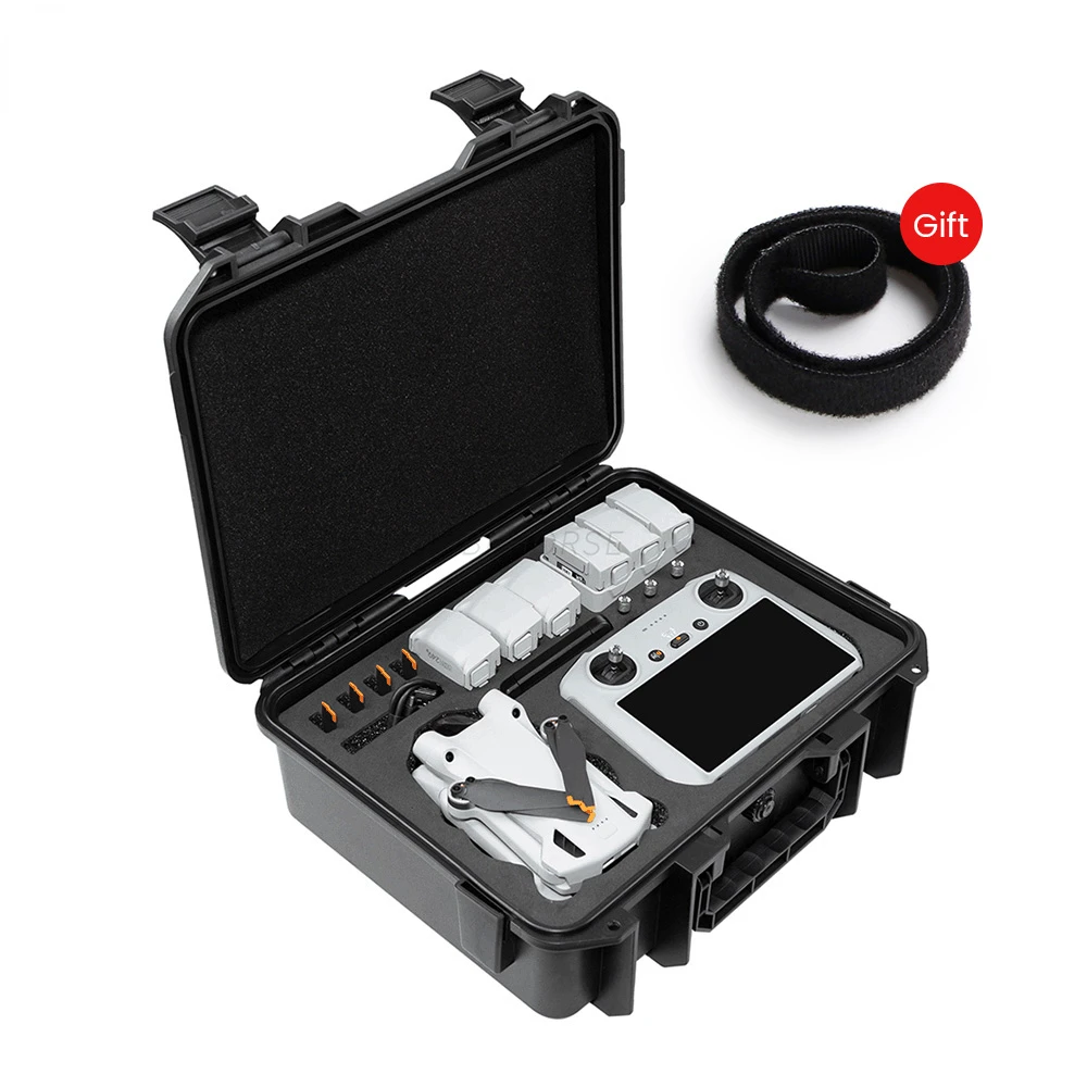 

Чехол для хранения DJI Mini 3 PRO, портативный чехол для костюма, Жесткий Чехол, взрывозащищенный чехол для переноски, аксессуары для контроллера ...
