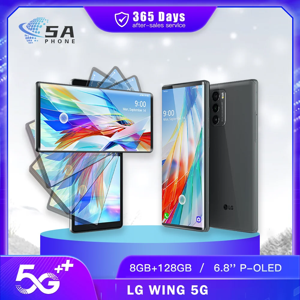 Смартфон LG Wing 5G 8/128ГБ global б/у