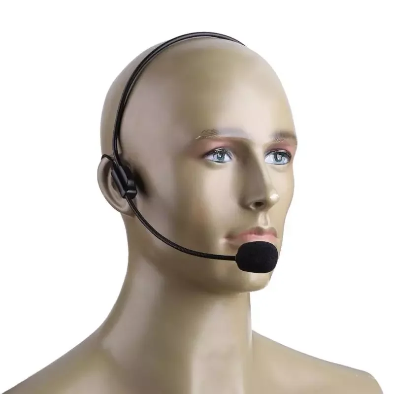 

Head-mounted Headset Microphone Wired 3.5mm Plug Guide Lecture Speech Headset Mic For Teaching Meeting