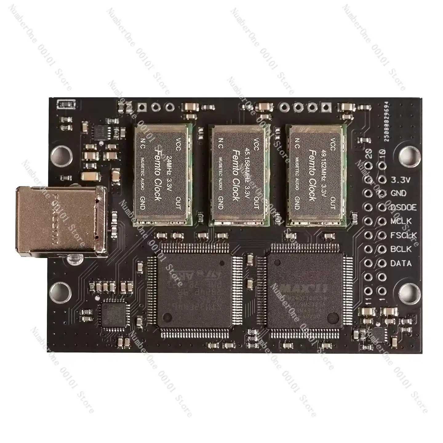 Фото Усовершенствованный USB-модуль цифрового аудиоинтерфейса DSD1024/PCM768, совместимый с Combo384. №1