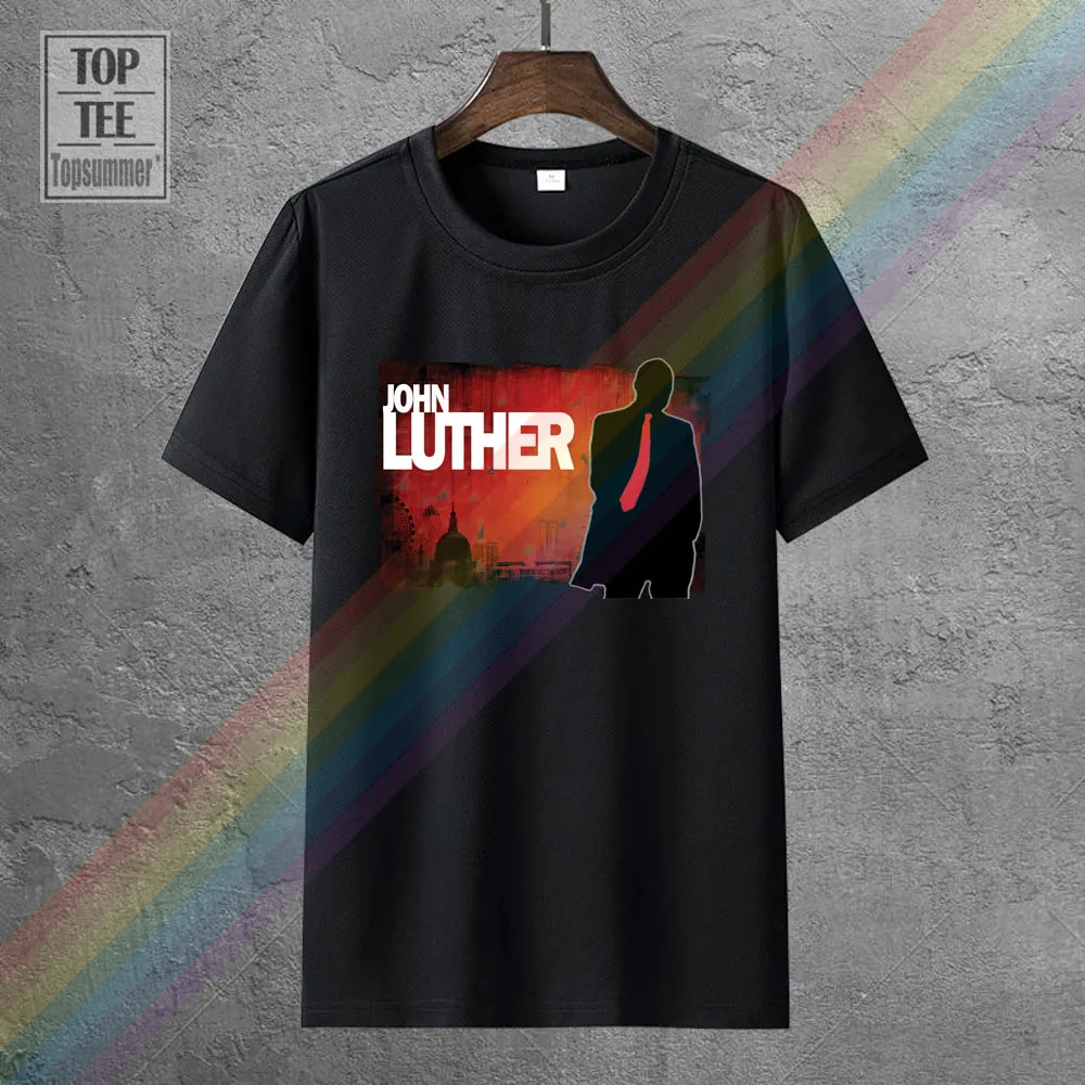

Футболка в готическом стиле с изображением Джона Лютера
