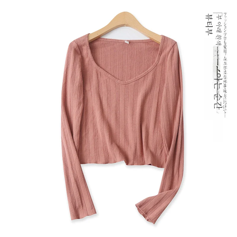 Трикотажная нижняя рубашка новая весенняя международная торговля женская