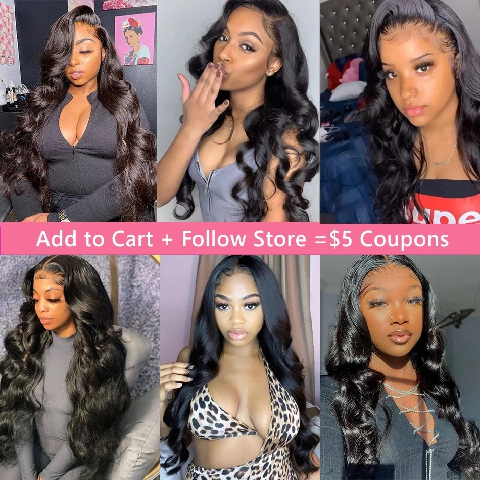 40 Inch Body Wave Lace Front Wig 360 Full Lace Wig Human Hair Pre Plucked Hd 13x4 Deep Wave Frontal 4x4 Closure Wigs For Women
