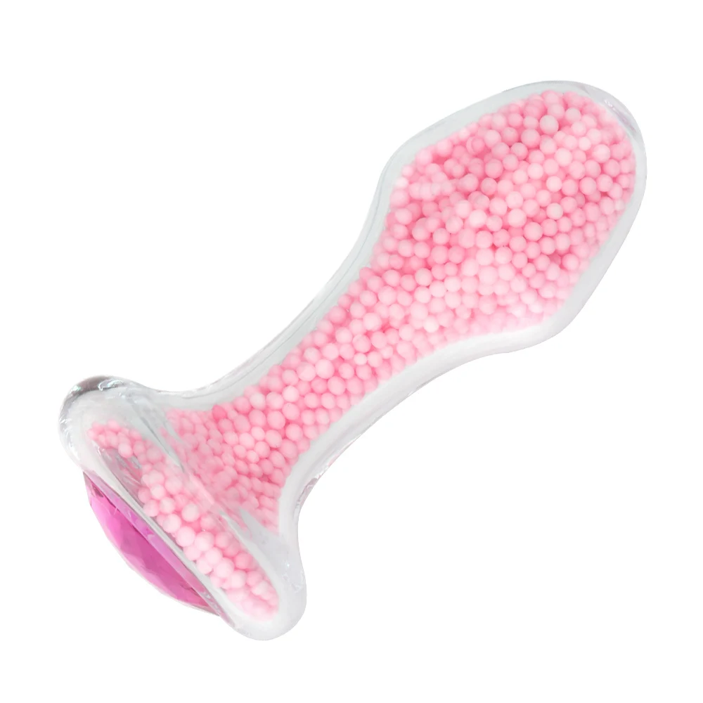 Анальная пробка для женщин/мужчин стеклянные секс-игрушки анальный