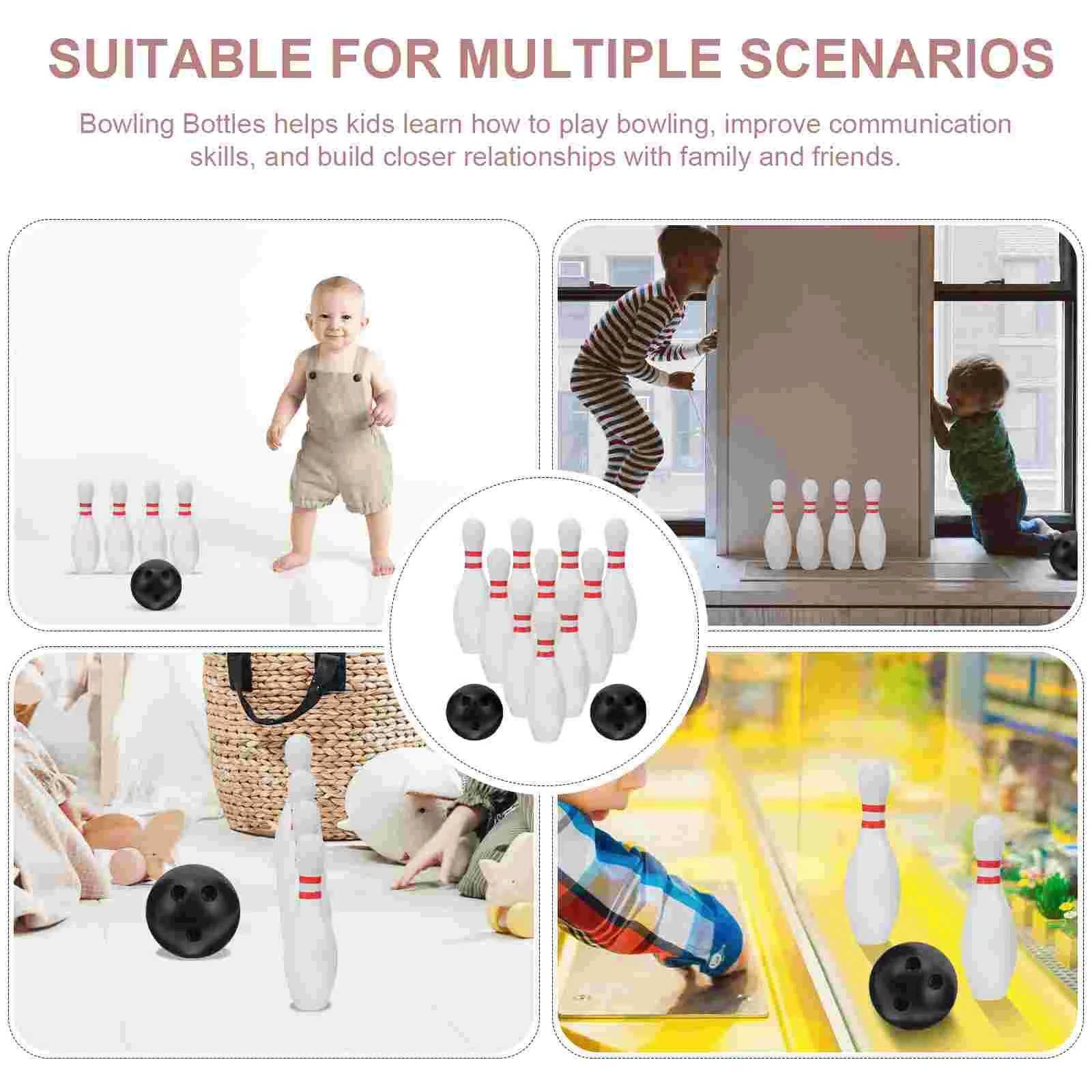 Игрушка с мячом для боулинга детские спортивные игры игрушки булавка шарики
