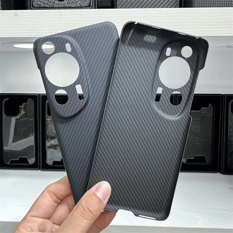 For Huawei P60Art Carbon Fiber Fiber Case Aramid Fiber Cover for Huawei P60Art  Aramid fiber  Ultra-Thin Phone Case