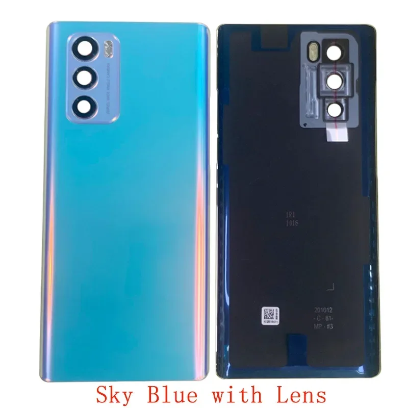 Задняя дверь крышка батарейного отсека чехол для LG Wing 5G задняя с рамкой объектива