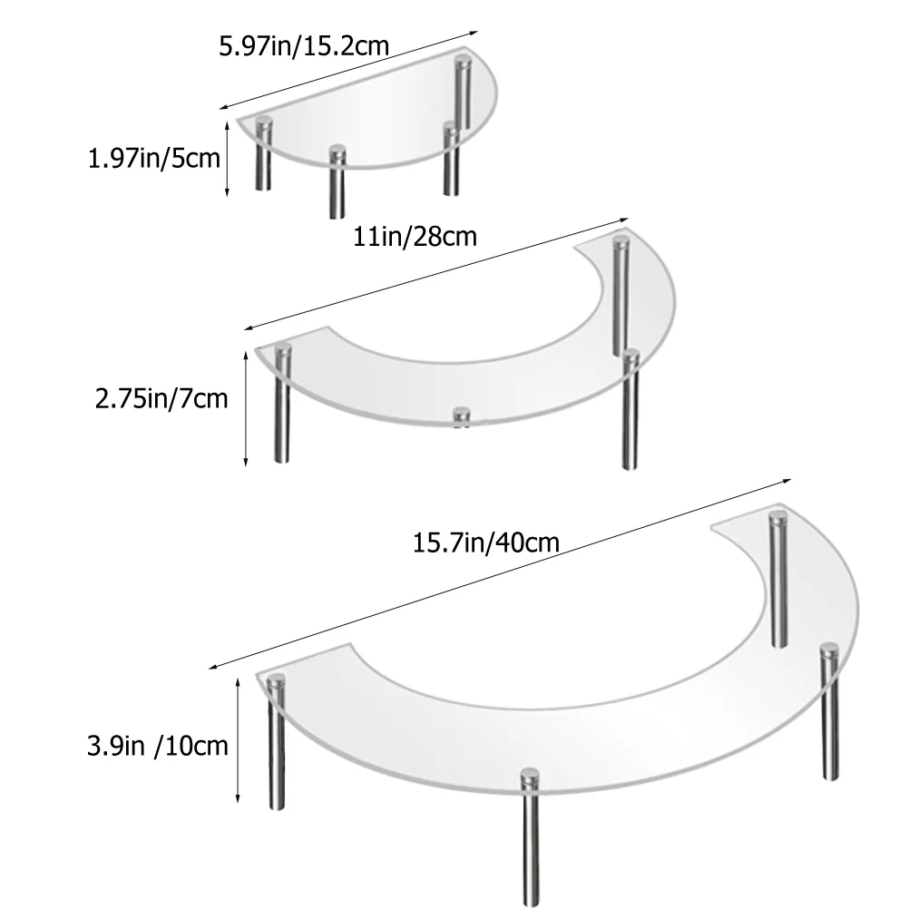 Полки для дисплея подставка торта фестиваль держатель кексов штабелируемый