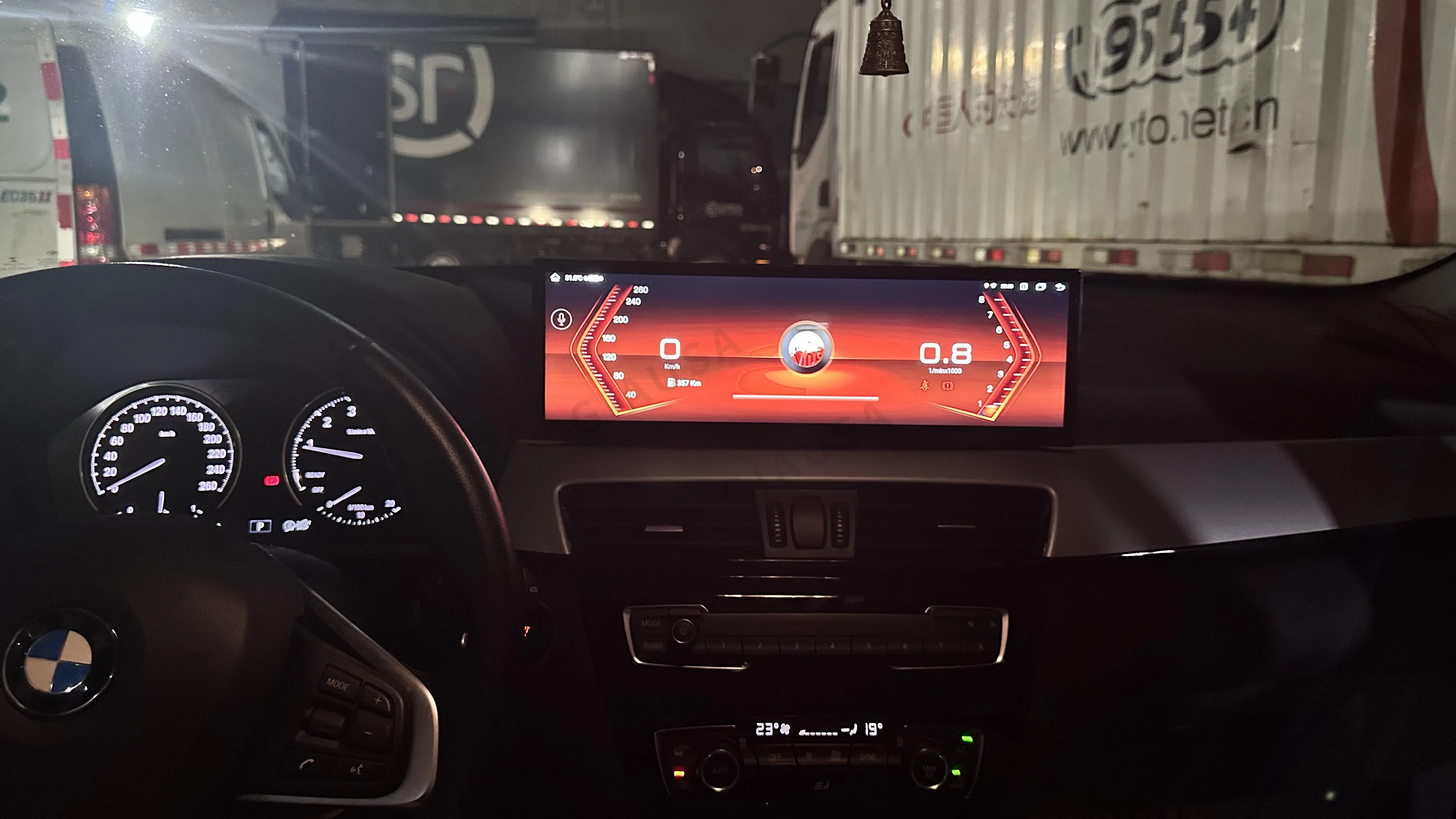 Автомобильный радиоприемник 14 9 дюймов Android 13 0 для BMW X1 X2 F39 F48 NBT 2016 2017 GPS-навигация