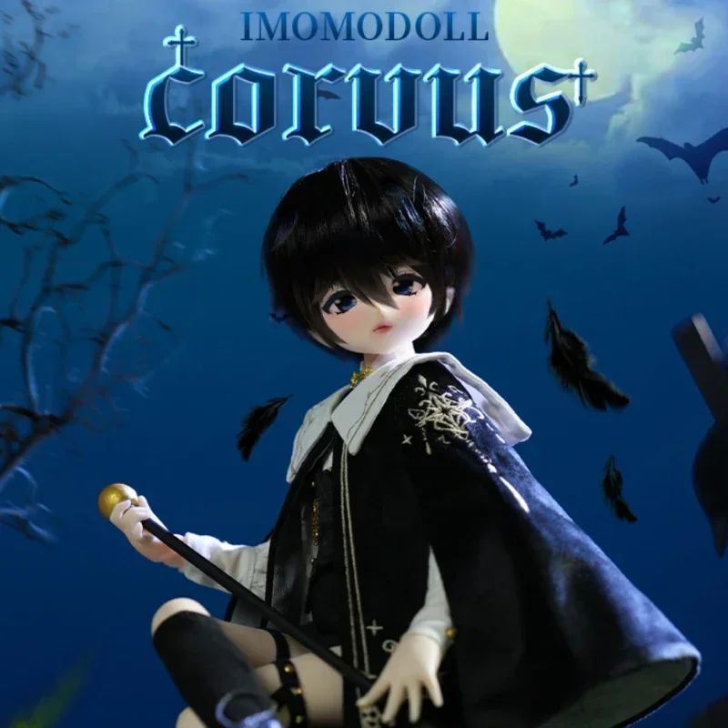 Фото Новый оригинальный 1/4 Corvus Imomodoll, голова куклы, белая/коричневая кожа, игрушки для девочек, нарядный подарок, мягкая резина, аксессуары для кукол MJD BJD №1