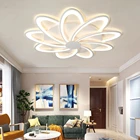 Светодиодный лочная светодиодная люстра с пультом дистанционного управления, потолочный светильник для спальни, детской комнаты, украшение для гостиной