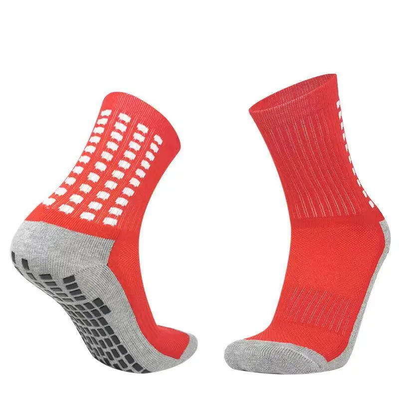 10 Pair/Lot New Football Socks Men Women Sports Socks Non-slip Silicone Bottom Soccer Baseball Socks Outdoor Sport Yoga Socks