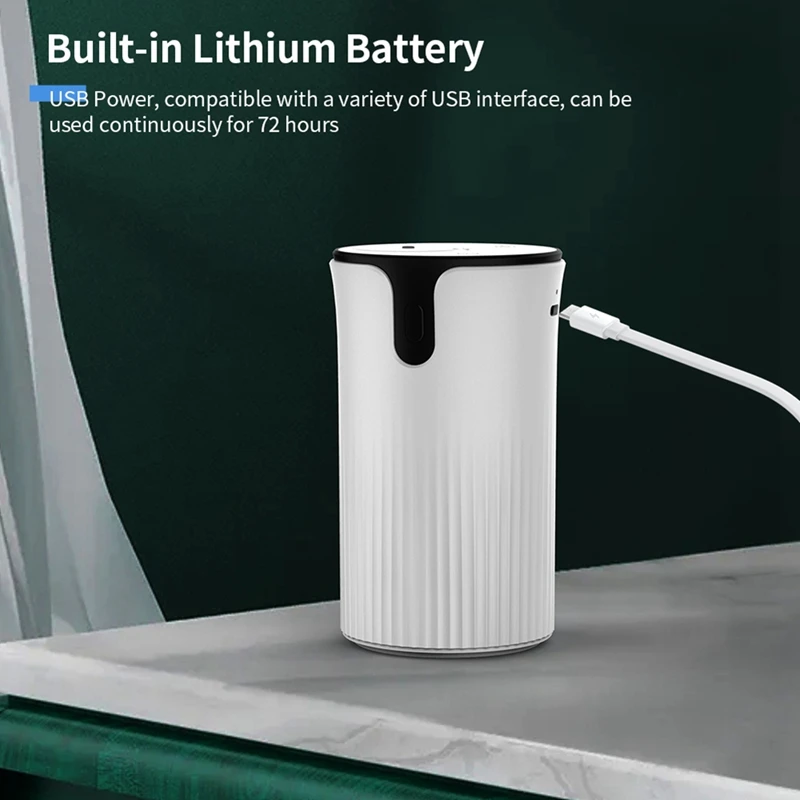 

1Set Car Mount Mini Portable Diffuser Timing Essential Oils Ultrasonic Nebulizer Waterless Aroma Diffuser PP