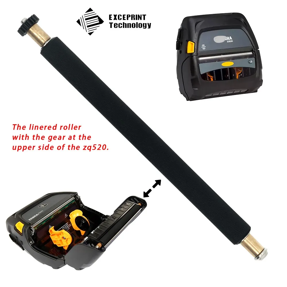 Совершенно новый пластинчатый ролик для термопринтера Zebra ZQ520