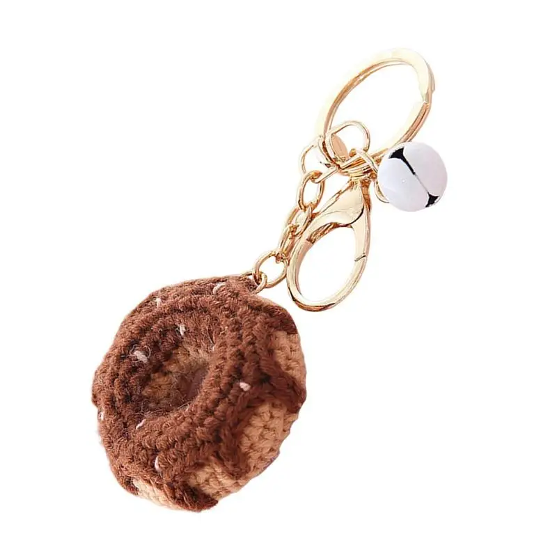 

Donut Keychain Woolen Cute Food Party Favors For Kids Birthday Party Supplies Goodie Bag Fun Keychains For Bags Wallet