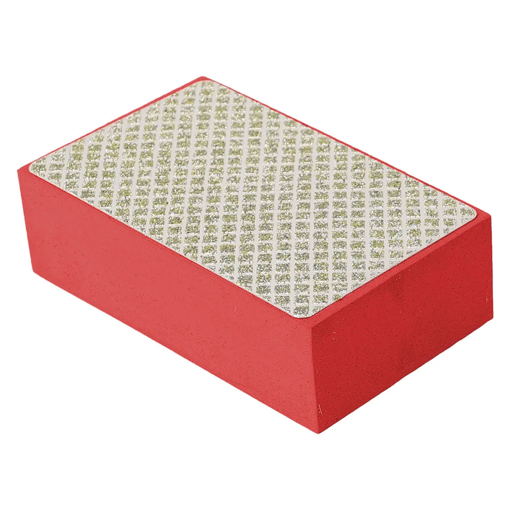 

4pcs Diamond Polishing Hand Sanding Pad Block 60/100/200/400 Grit 90*55*30mm For Ceramic Tile Marble Glass Grinding Manual Tools