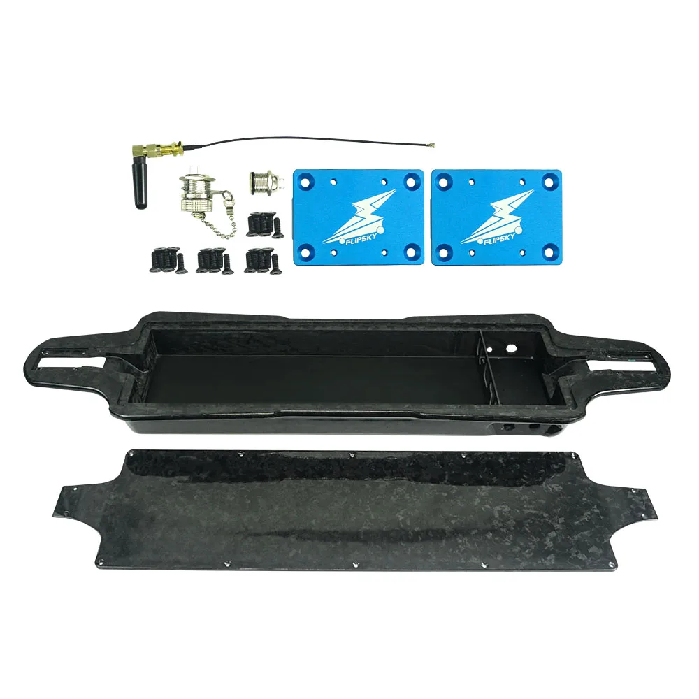 Палуба и верхняя панель из углеродного волокна Flipsky Esk8