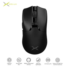 Delux M800 Ultra Lightweight 49g PAW3395 Wireless Bluetooth Tri-Mode Gaming Mouse 26000DPI 4K Compatible Macro Mice For PC Gamer