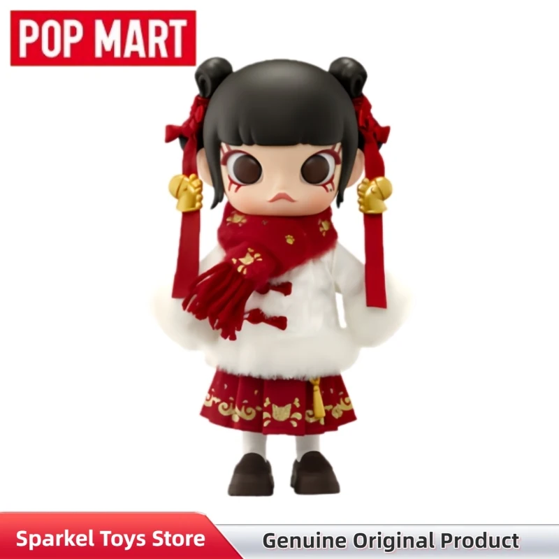 Фото POPMART Molly Galloping Wealth 1/8 Коллекционная фигурка Molly, плюшевая кукла BJD, игрушка-сюрприз в закрытой коробке, модель для коллекционирования, новогодний подарок №2