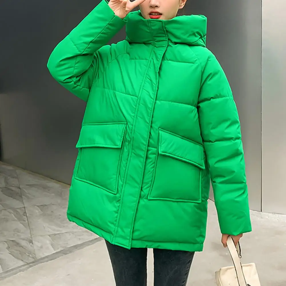 Новинка 2024 осенне-зимняя женская хлопковая куртка с подкладкой повседневное