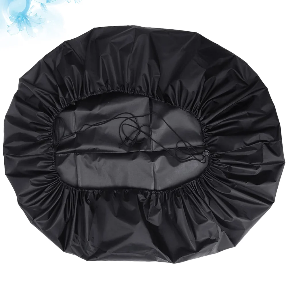 

Cover Grill Barbecue Gas Fire Pit Round Bbq Cloth Heavy Duty Covers Outdoor Oven Waterproof Barbeque Protector Uv Resistant