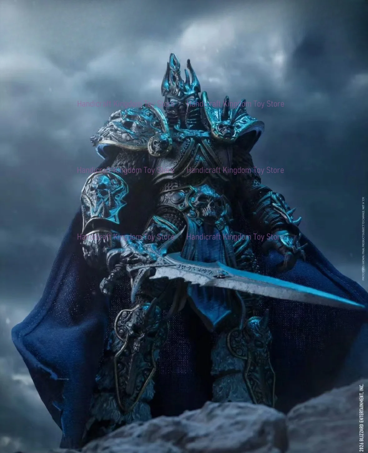 Фото В наличии: Коллекционная фигурка World of Warcraft Elite Edition Король-лич Артас, масштаб 1/10, с подвижными элементами №3