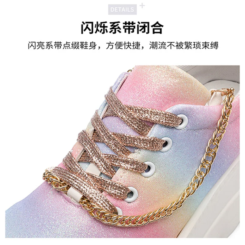 Zapatos De Mujer Wedge Sneakers Shoes for Wedding Women Women Shoes High Heelzapatos Plataforma De Mujer De Fiesta Fashion Shoes