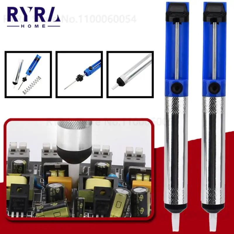 

Алюминиевый металлический демонтажный насос, всасывающий оловянный пистолет, паяльная присоска, ручка для удаления, Вакуумный паяльник, инструменты для ручной сварки