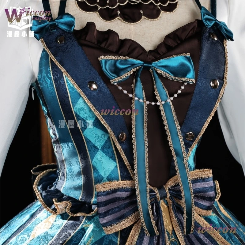 Фото YesOk Genshin Impact Lynette Cafe in Soul, костюмы для косплея, парик Лолиты, нарядное платье, парик, женский парик на Хэллоуин, карнавал, Uni №5