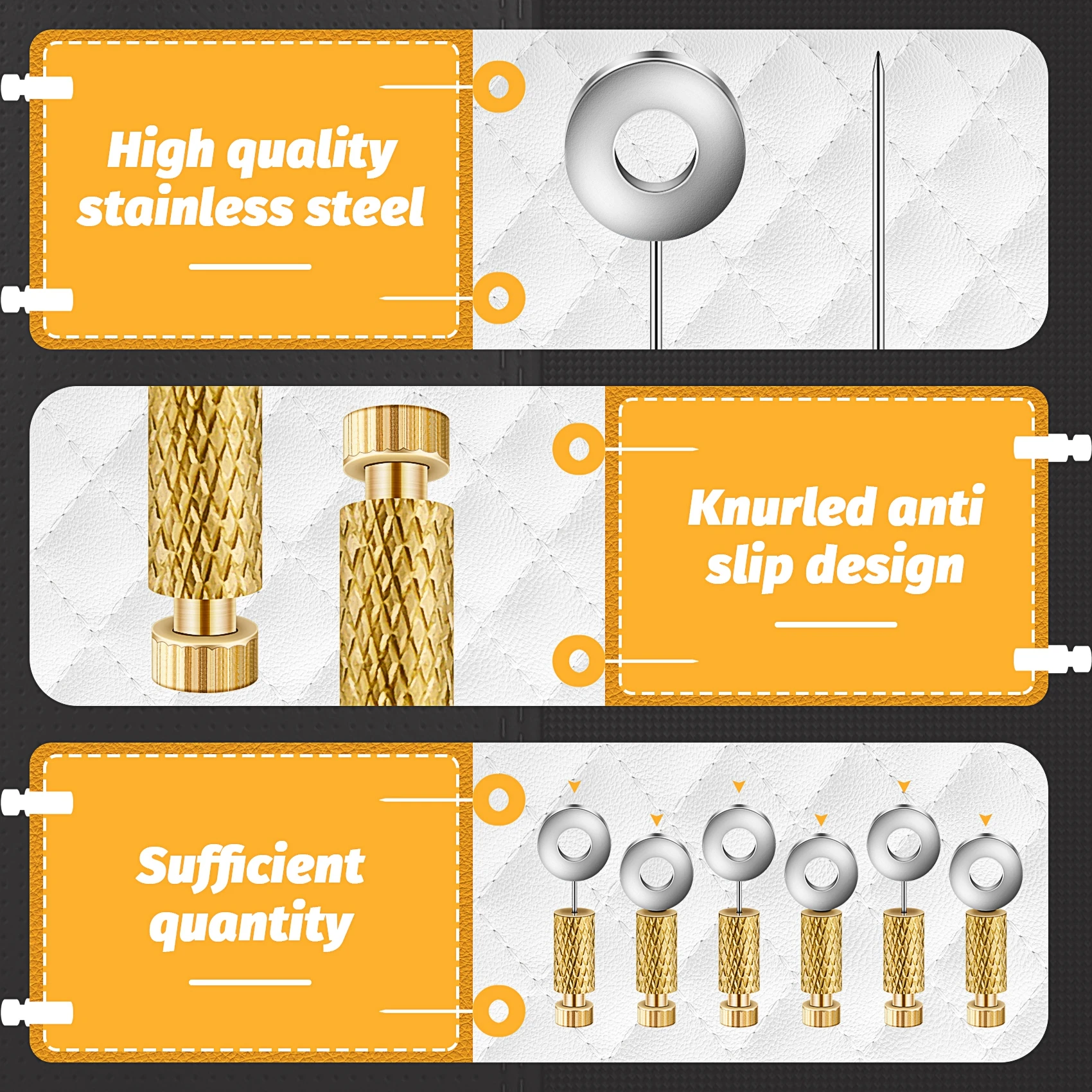 6 шт. положение для ручного шитья из кожи сделай сам расположение инструмента