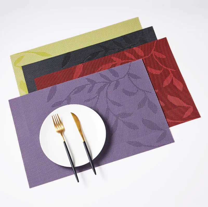 Жаккардовый коврик для стола теплоизоляция искусственный квадратный японский