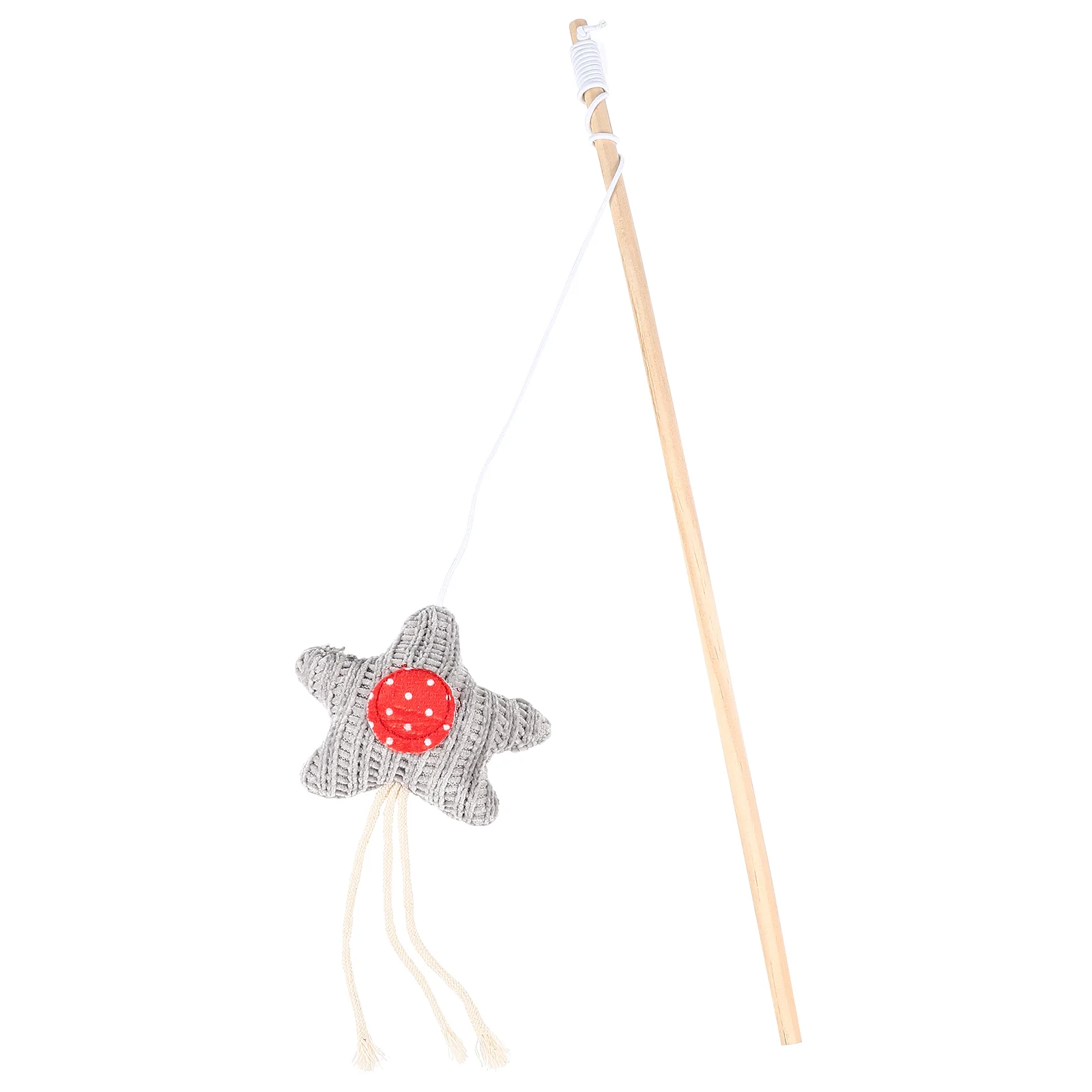 

Cat Wandteaser Interactivestick Kitten Funny Teasing Training Christmas Catcher Rod Plaything Pet Pole Trick Gift Indoor