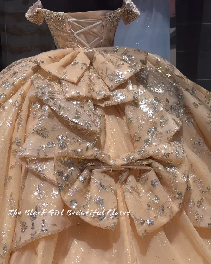 Теплые оранжевые тяжелые платья 15 Quinceanera роскошные вышитые бисером на бретельках